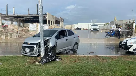Solamente se registraron daños materiales