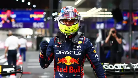 Checo Pérez logró el mejor tiempo en el circuito saudí superando por mucho a sus rivales Checo Pérez logró el mejor tiempo en el circuito saudí superando por mucho a sus rivales