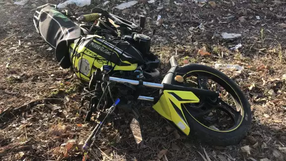 La motocicleta fue trasladada a la Fiscalía de Campeche La motocicleta fue trasladada a la Fiscalía de Campeche