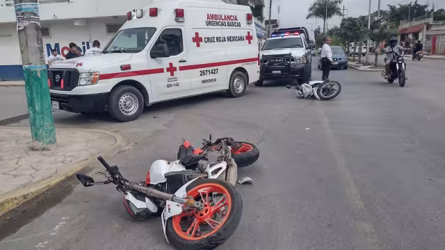 El accidente dejó a una persona herida