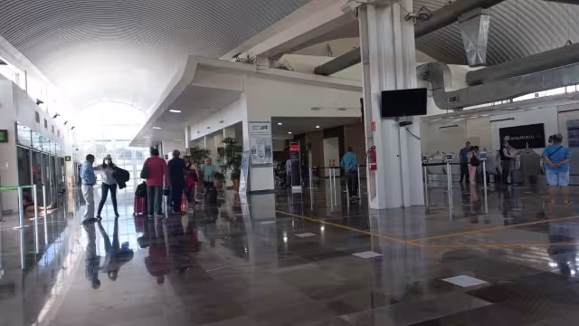La terminal aérea de la capital de Campeche registró retrasos en el último fin de semana de la temporada vacacional