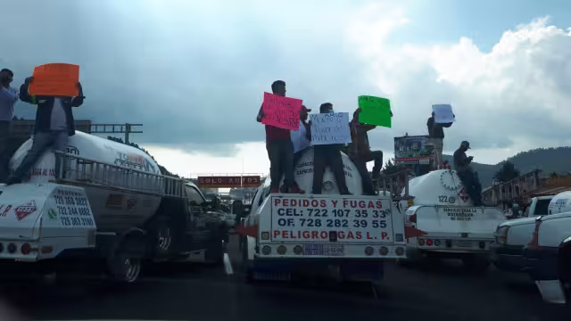 Los gaseros invitan a todo repartidor comisionista del país a unirse a la protesta