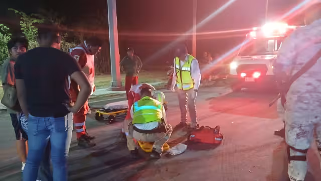 Mujer en moto resulta herida; el responsable conducía alcoholizado