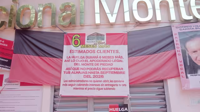 Usuarios afectados por retraso en recuperación de alhajas