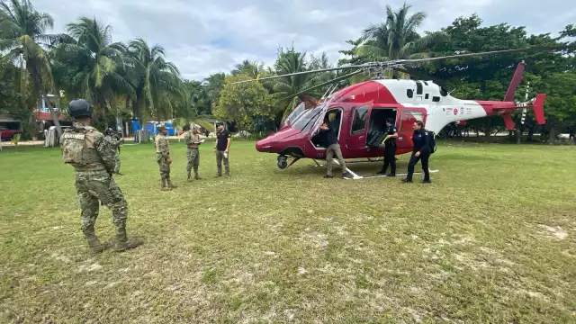 Traslado urgente de menor desde Punta Allen a Playa del Carmen