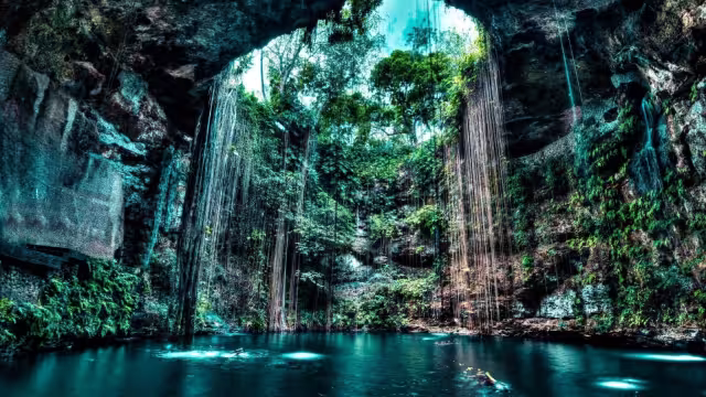 Los cenotes eran sitios en los que los mayas realizaban rituales