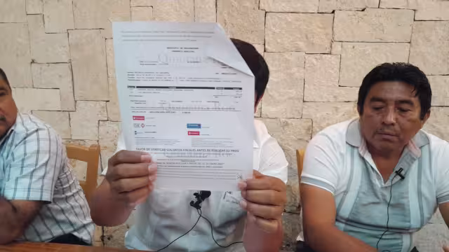 Se presentaron las supuestas pruebas sobre el cartel inmobiliario