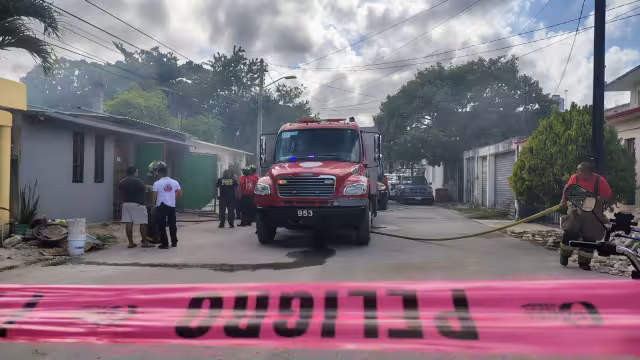 En el lugar no se reportaron personas lesionadas ni victimas mortales