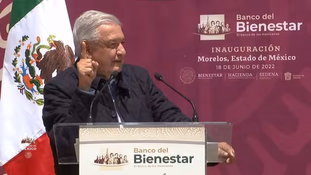 AMLO indicó que esta sucursal del Banco del Bienestar en el Estado de México será benéfico para la población