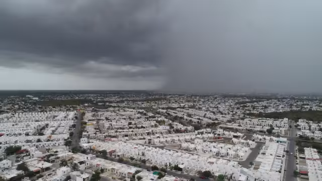 Las lluvias llegaron a Mérida