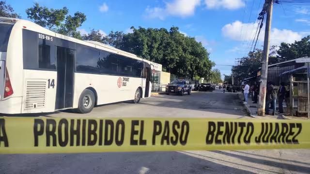 El incidente se registró frente a una escuela primaria