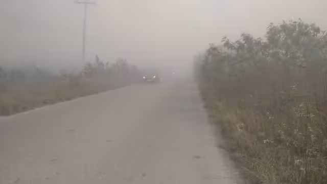 El incendio en el basurero de Umán cumple 3 días y sigue causando afectaciones