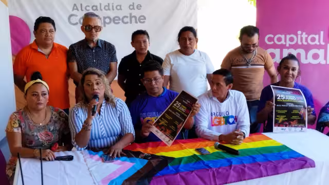 Se espera la participación de cientos de personas en la Marcha del Orgullo en Campeche
