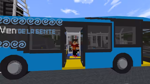 El gamer Andiuber creó su propia unidad de Va y Ven en Minecraft