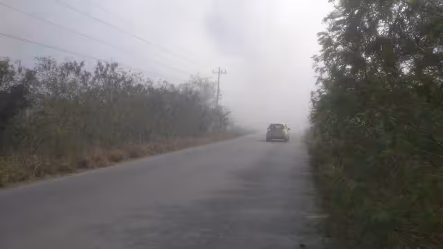 El incendio en el basurero de Umán continúa sin dar tregua luego de cuatro días