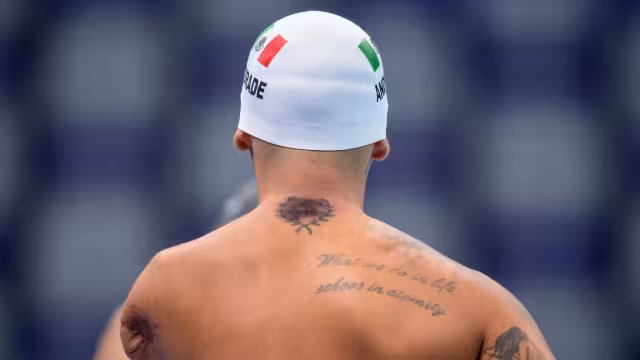 Armando Andrade ya está en la final de natación en los 100m libre S8 masculino.