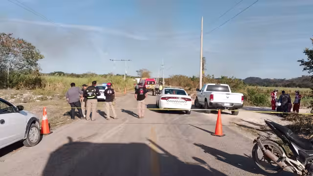 Dos hombres mueren en accidente de motocicleta en Champotón
