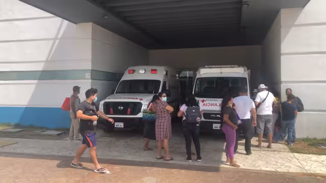 El policía ministerial baleado en Cancún fue atendido de emergencia en el Hospital General 'Jesús Kumate Rodríguez' de la ciudad