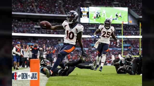 Los Broncos rompen racha de cuatro derrotas, vencen a Jaguars en Londres
