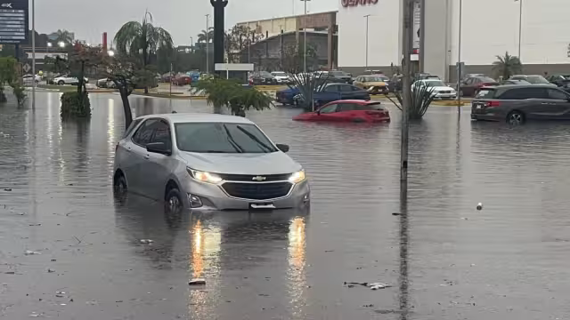 Lluvias récord afectan Mérida y varios municipios del interior de Yucatán