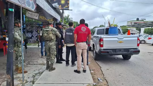 Elementos de diferentes corporaciones participaron en el operativo.