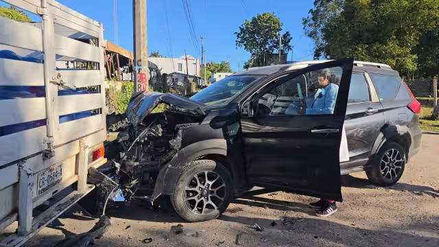 Choque en San Francisco: acuerdo entre conductores