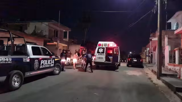 Al auxilio acudieron elementos de la Policía Quintana Roo, Ministerial y Servicios Periciales