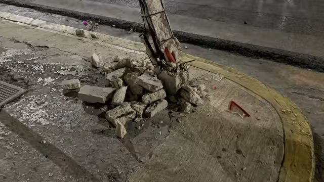 Hecho vial en Campeche: guiador choca y se da a la fuga