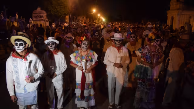 El recorrido salió del Cementerio General de Mérida