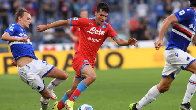 Chucky Lozano colabora con dos asistencias en goleada del Napoli