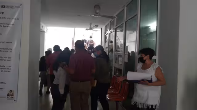 Con la excusa de que el asunto sería turnado a la Ciudad de México, secretarios de la dependencia suspendieron la asamblea