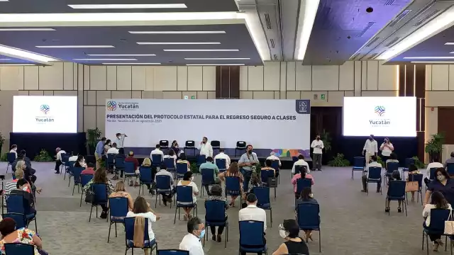 Inicia la presentación del Protocolo Estatal de Regreso a Clases en Yucatán