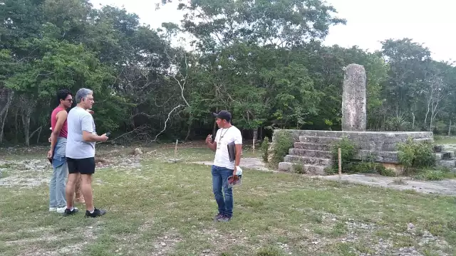 Dzibilchaltún comenzó a tener visitantes este lunes