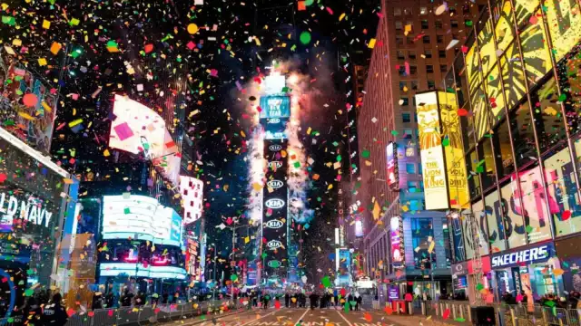 El Año Nuevo en Times Square espera la visita de miles de personas la noche de este 31 de diciembre