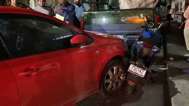 Policía Estatal turna al Ministerio Público accidente en la Ermita
