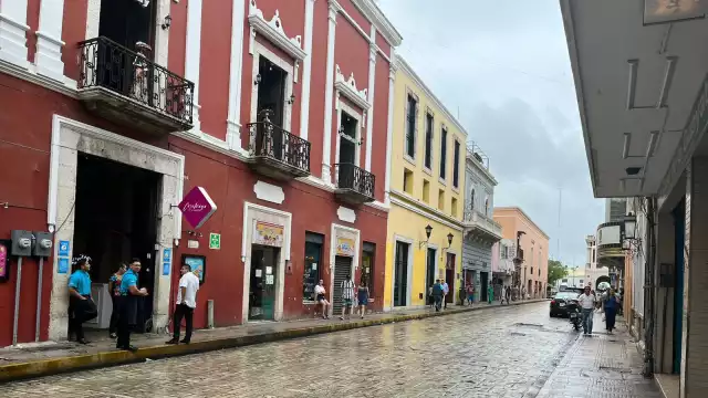 Mérida solamente ha presentado lluvias ligeras
