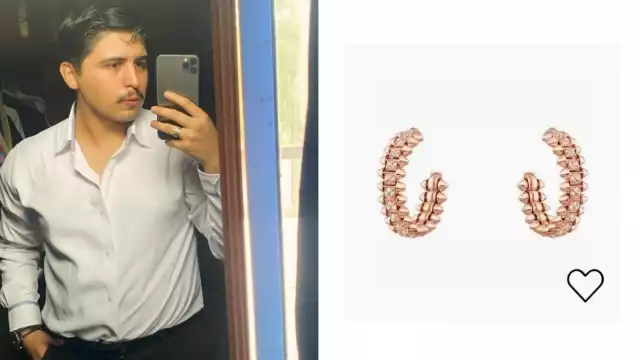 Joven compra aretes Cartier en 237 pesos