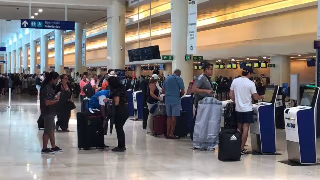 El Aeropuerto Internacional de Cancún tuvo un buen jueves al registrar 579 vuelos