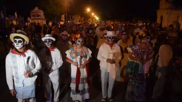 El recorrido salió del Cementerio General de Mérida