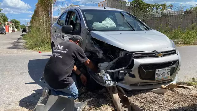 Los accidentes solo dejaron daños materiales de menor cuantía