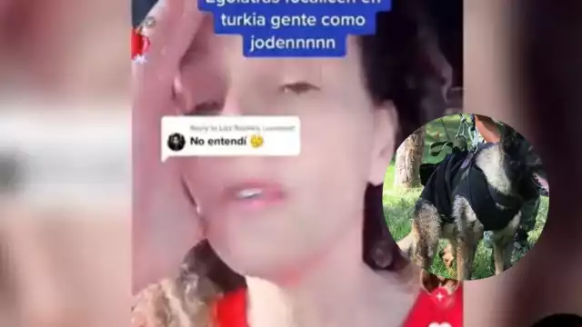 La mujer causó polémica por su video