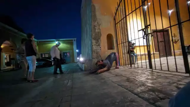 Actualmente, la zona se encuentra en obras de mejoras y muy poco iluminada