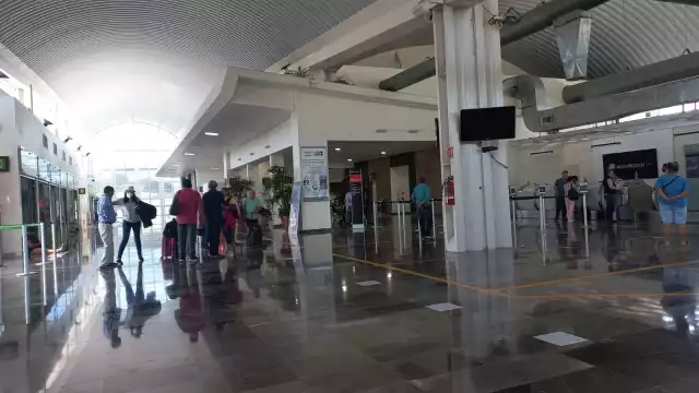 La terminal aérea de la capital de Campeche registró retrasos en el último fin de semana de la temporada vacacional
