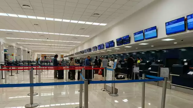 La afluencia de pasajeros en el aeropuerto de Mérida se mantiene al mínimo