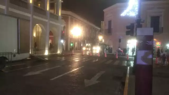 Se ha montado un escenario donde se llevará a cabo la tradicional serenata