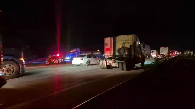 El bloqueo generó un caos en la carretera Campeche-Champotón.