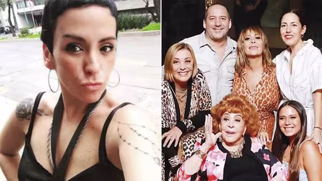 Mayela Laguna, exnuera de Silvia Pinal, es captada vendiendo comida en la calle
