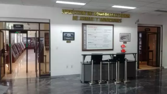 El  Dirección de Comercialización de Armamento y Municiones (DCAM) es el área donde se realiza la venta de armasen México
