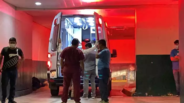 Al llegar al hospital se confirmó la muerte del hombre