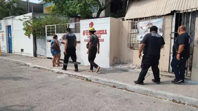 El hombre no se encontraba en su casa, ya que se había ido a trabajar